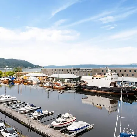 Fjord View By The Canal, Centre, Sleeps 4 Appartamento *